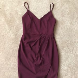 NWOT Wine Red Sleeveless dress